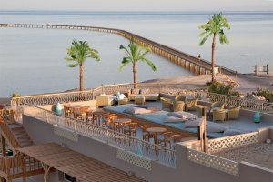 Breakers lodge - zitruimte op Roof Garden